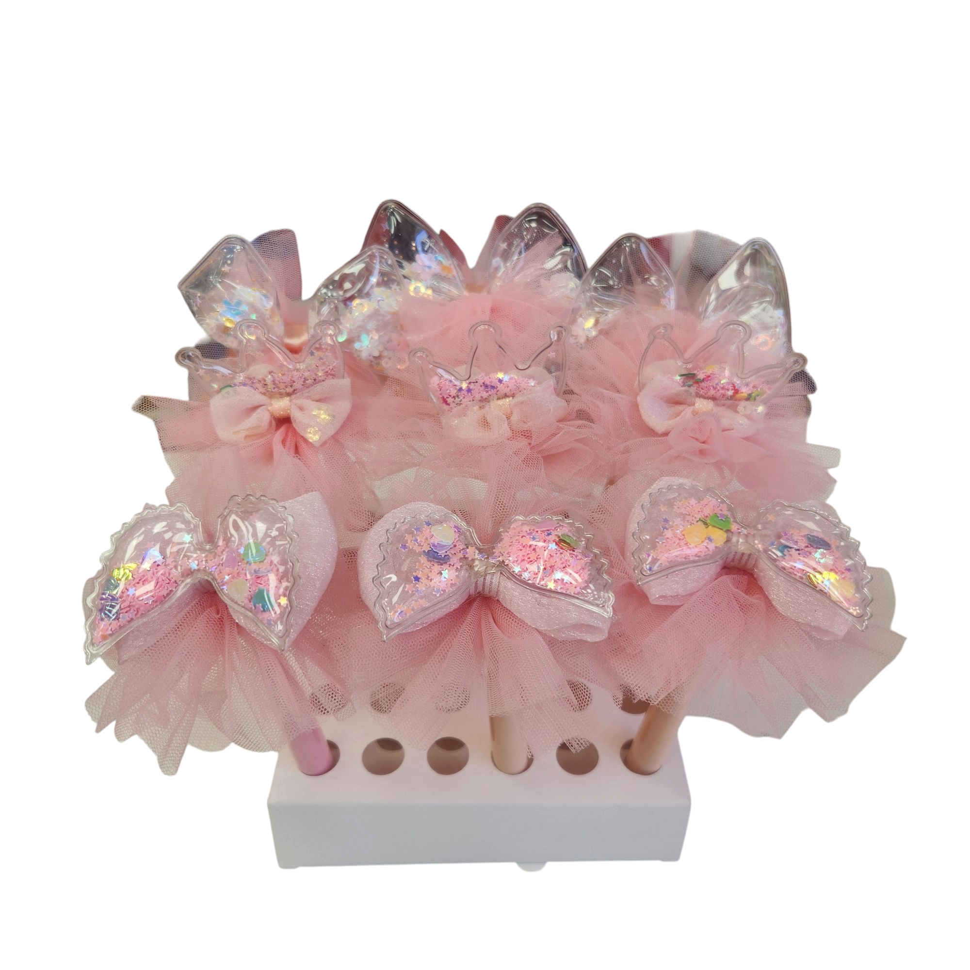 969 Bolígrafo color rosado suridos  (9pcs)